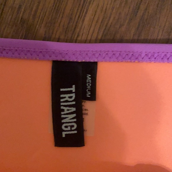 Triangl colorblock bikini - Picture 3 of 6